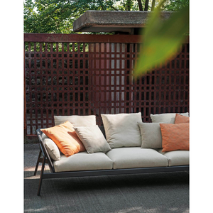 Full Back 3-Seater Outdoor Sofa | Roda Piper | Italianfurniture.com