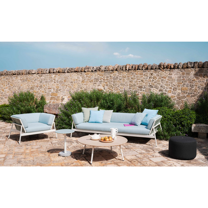 Belt Back Outdoor Lounge Armchair | Roda Piper | Italianfurniture.com