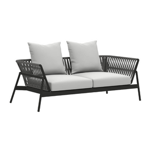 Belt Back 2-Seater Outdoor Sofa | Roda Piper | Italianfurniture.com