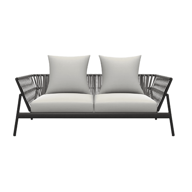 Belt Back 2-Seater Outdoor Sofa | Roda Piper | Italianfurniture.com