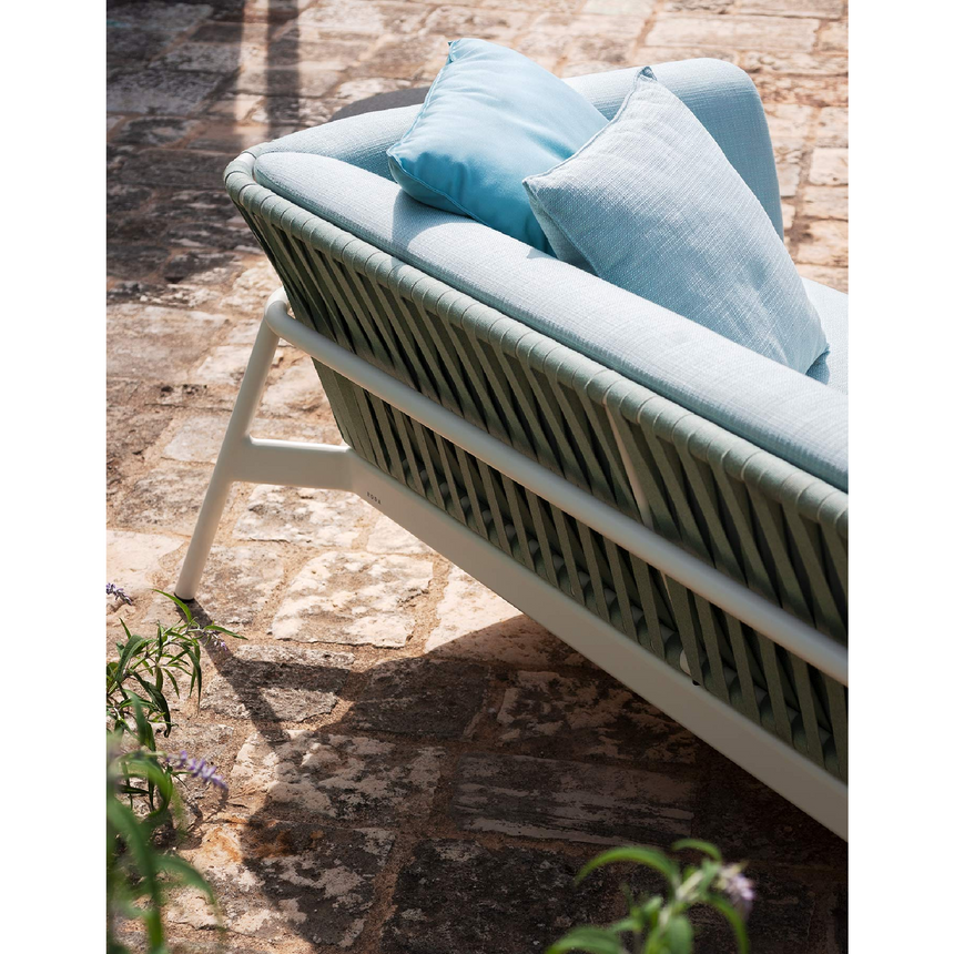 Belt Back 2-Seater Outdoor Sofa | Roda Piper | Italianfurniture.com