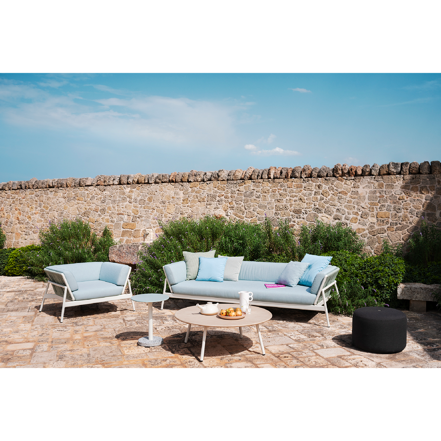 Belt Back 2-Seater Outdoor Sofa | Roda Piper | Italianfurniture.com