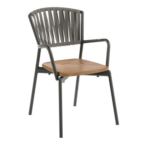 Belt Back Outdoor Dining Chair | Roda Piper | Italianfurniture.com