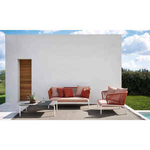 Stainless Steel Outdoor Coffee Table | Roda Spool | Italianfurniture.com