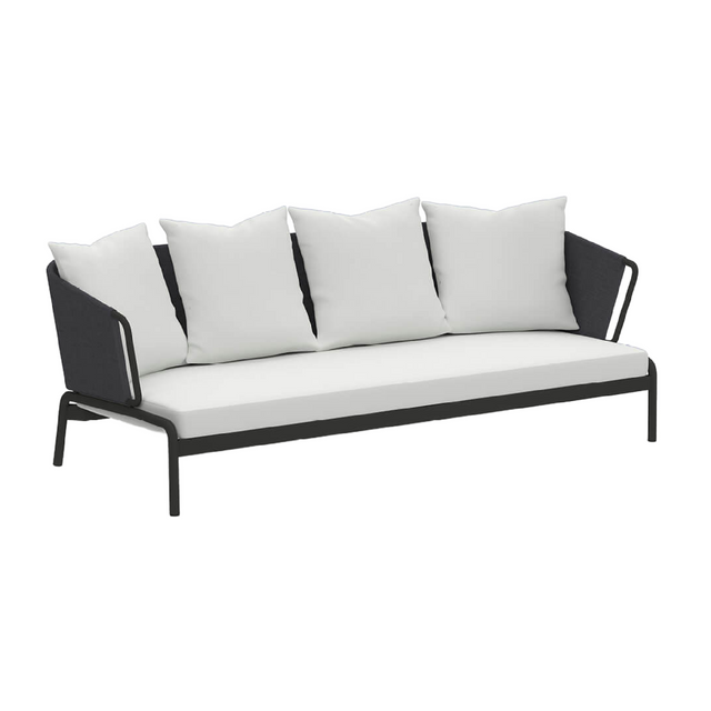 Full Back 3-Seater Outdoor Sofa | Roda Spool | Italianfurniture.com