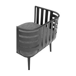 Slatted Outdoor Lounge Armchair | Roda Thea | Italianfurniture.com