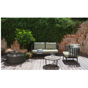 Slatted Outdoor 2-Seater Sofa | Roda Thea | Italianfurniture.com