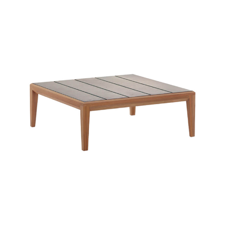 Teak Rectangular Outdoor Coffee Table | Roda Teka | Italianfurniture.com