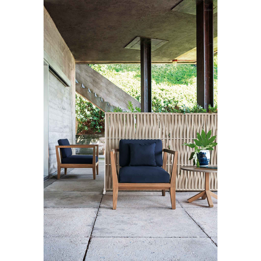 Teak Outdoor Lounge Chair | Roda Teka | Italianfurniture.com