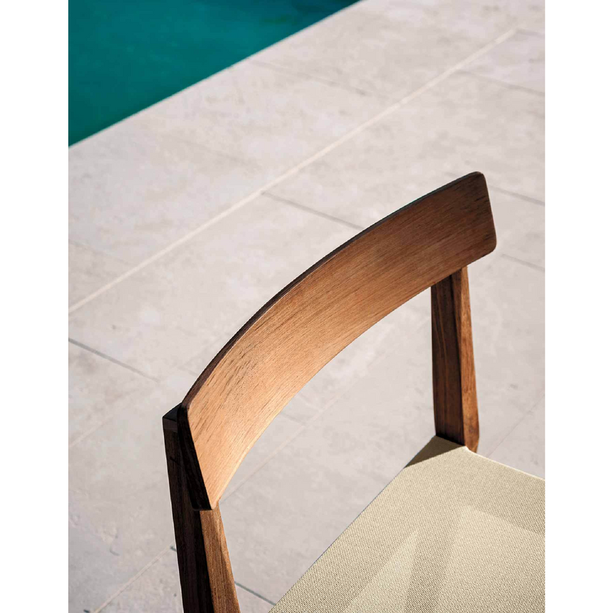 Teak Outdoor Dining Chair | Roda Teka | Italianfurniture.com