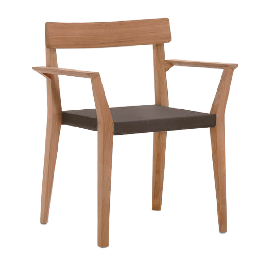 Teak Outdoor Dining Chair | Roda Teka | Italianfurniture.com