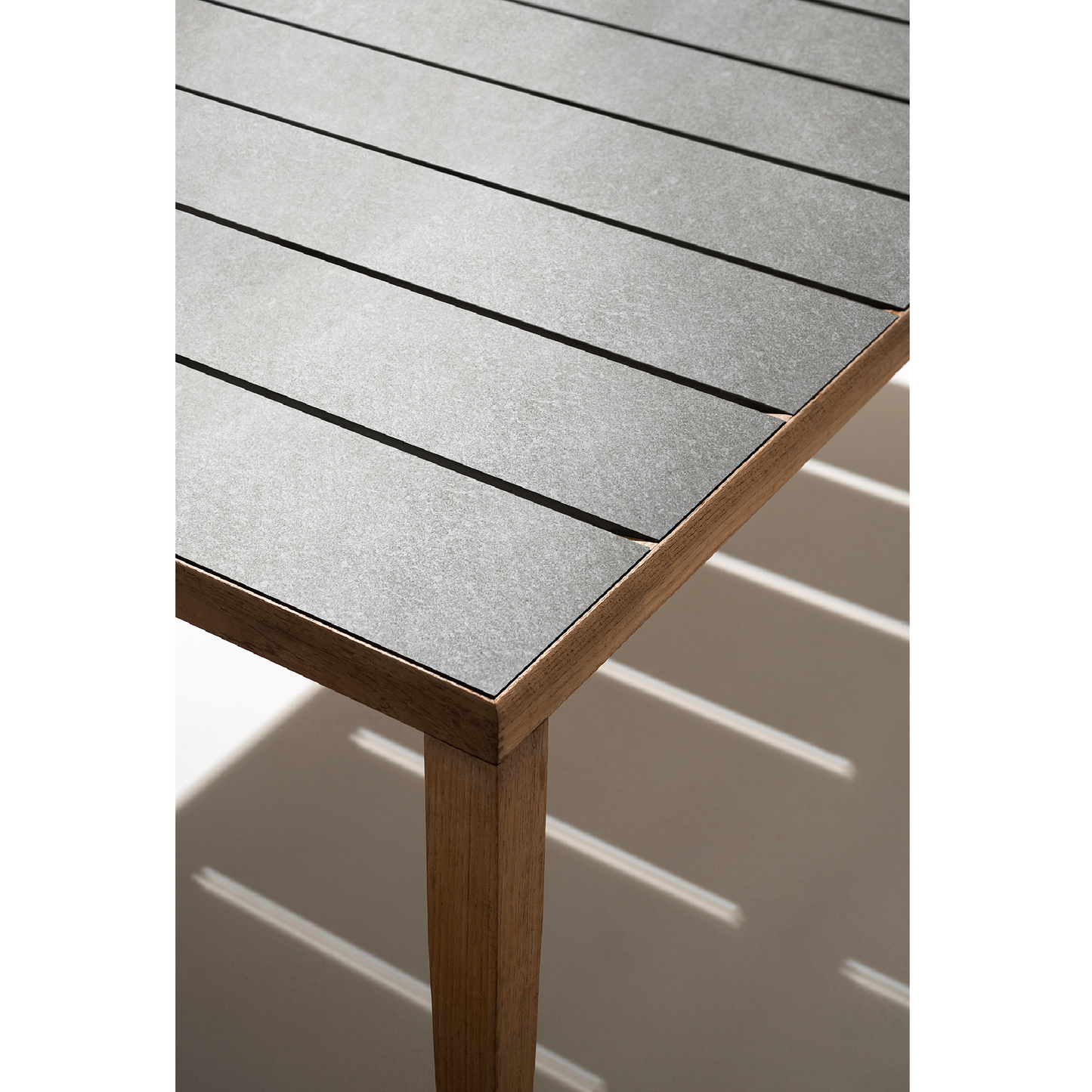 Teak Rectangular Outdoor Dining Table | Roda Teka | Italianfurniture.com