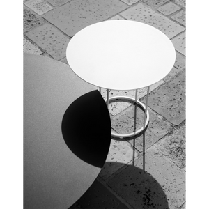 Outdoor Round Side Table | Roda Zefiro | Italianfurniture.com