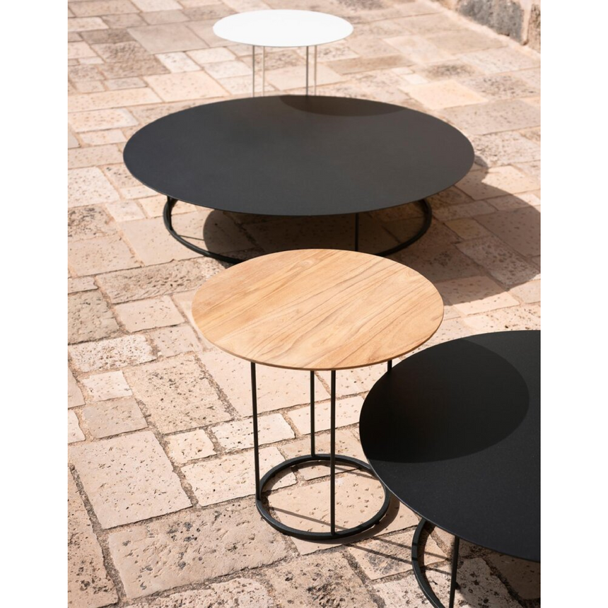 Outdoor Round Side Table | Roda Zefiro | Italianfurniture.com