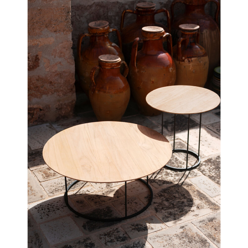 Outdoor Round Side Table | Roda Zefiro | Italianfurniture.com