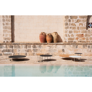 Outdoor Round Side Table | Roda Zefiro | Italianfurniture.com