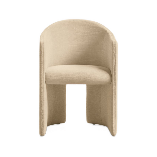 Upholstered Shell Accent Chair | Somaschini Brera | Italianfurniture.com
