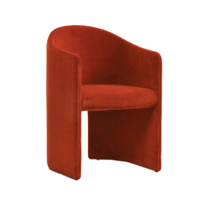 Upholstered Shell Accent Chair | Somaschini Brera | Italianfurniture.com
