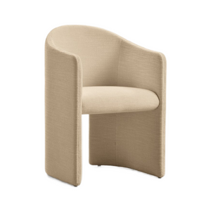 Upholstered Shell Accent Chair | Somaschini Brera | Italianfurniture.com
