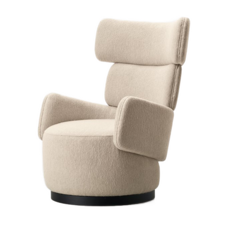 Inclined Upholstered Armchair | Somaschini Boris | Italianfurniture.com
