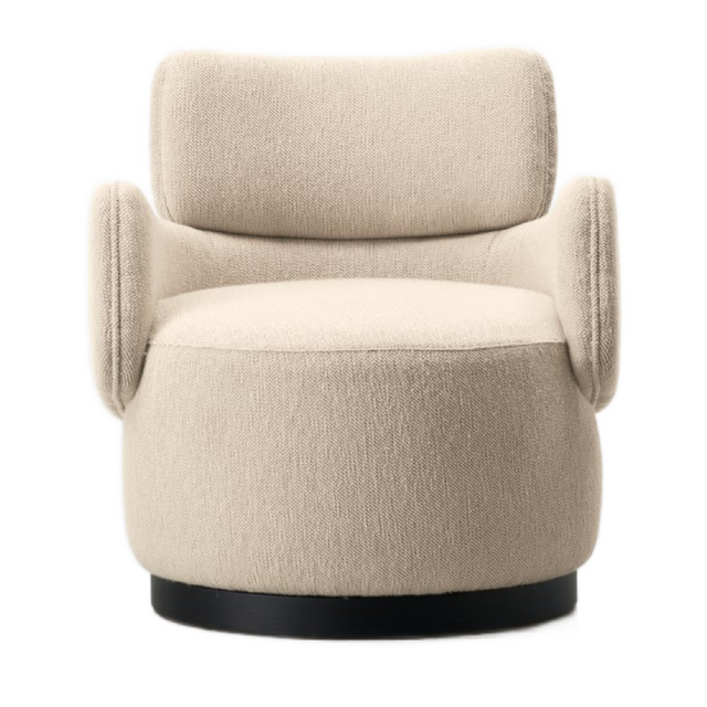 Inclined Upholstered Low Armchair | Somaschini Boris | Italianfurniture.com
