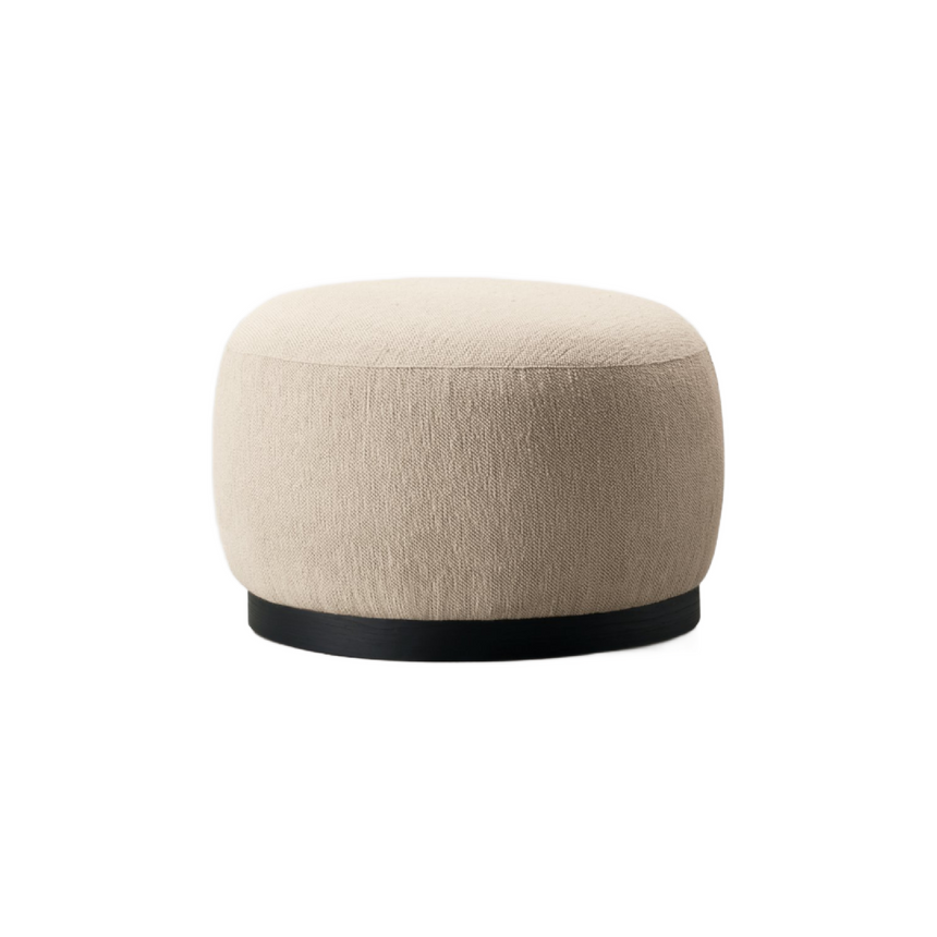 Upholstered Accent Pouf | Somaschini Boris | Italianfurniture.com
