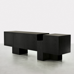 Unstructured Square Sideboard | Somaschini Dolmen | Italianfurniture.com
