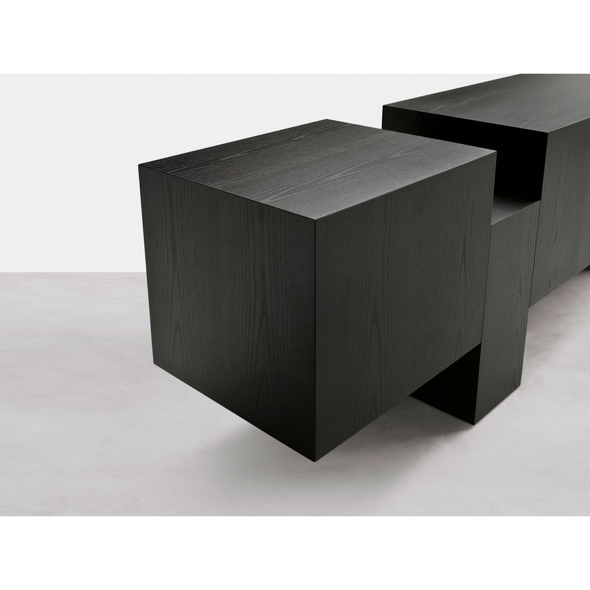 Unstructured Square Sideboard | Somaschini Dolmen | Italianfurniture.com
