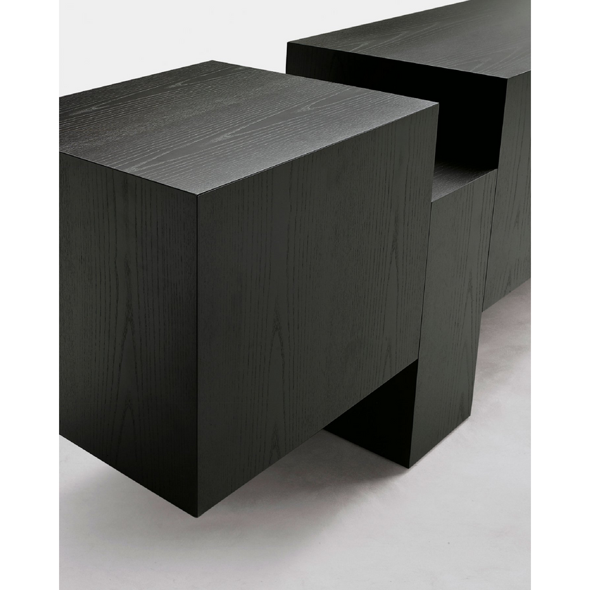 Unstructured Square Sideboard | Somaschini Dolmen | Italianfurniture.com
