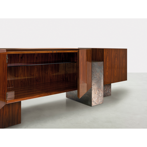 Unstructured Square Sideboard | Somaschini Dolmen | Italianfurniture.com
