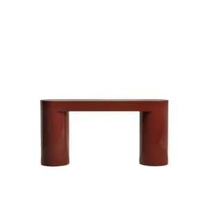 Monolithic Lacquered Console Table | Somaschini Lazy-O