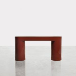 Monolithic Lacquered Console Table | Somaschini Lazy-O