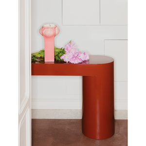 Monolithic Lacquered Console Table | Somaschini Lazy-O | Italianfurniture.com
