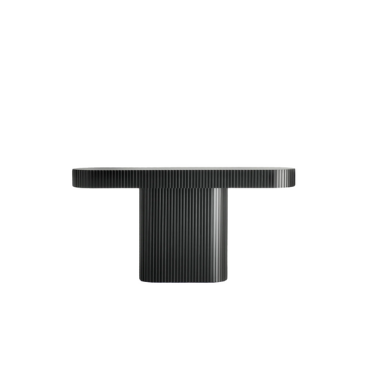 Rounded Slatted Console Table | Somaschini Diapason