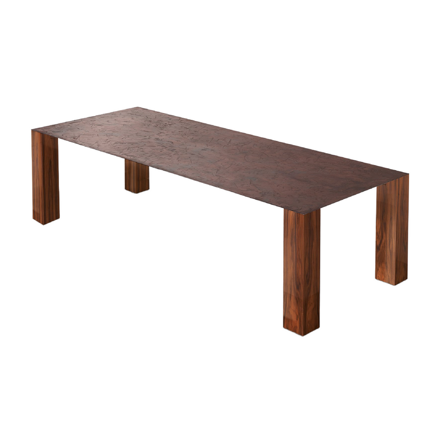 Slim Top Rectangular Dining Table | Somaschini Slim | Italianfurniture.com
