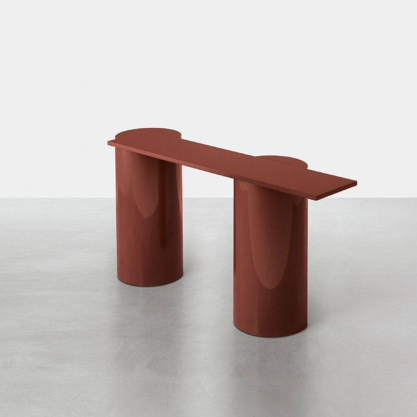 Column Base Console Table  | Somaschini Plinto | Italianfurniture.com
