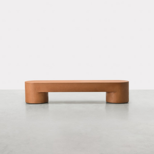 Monolithic Low Bench | Somaschini Lazy-O | Italianfurniture.com
