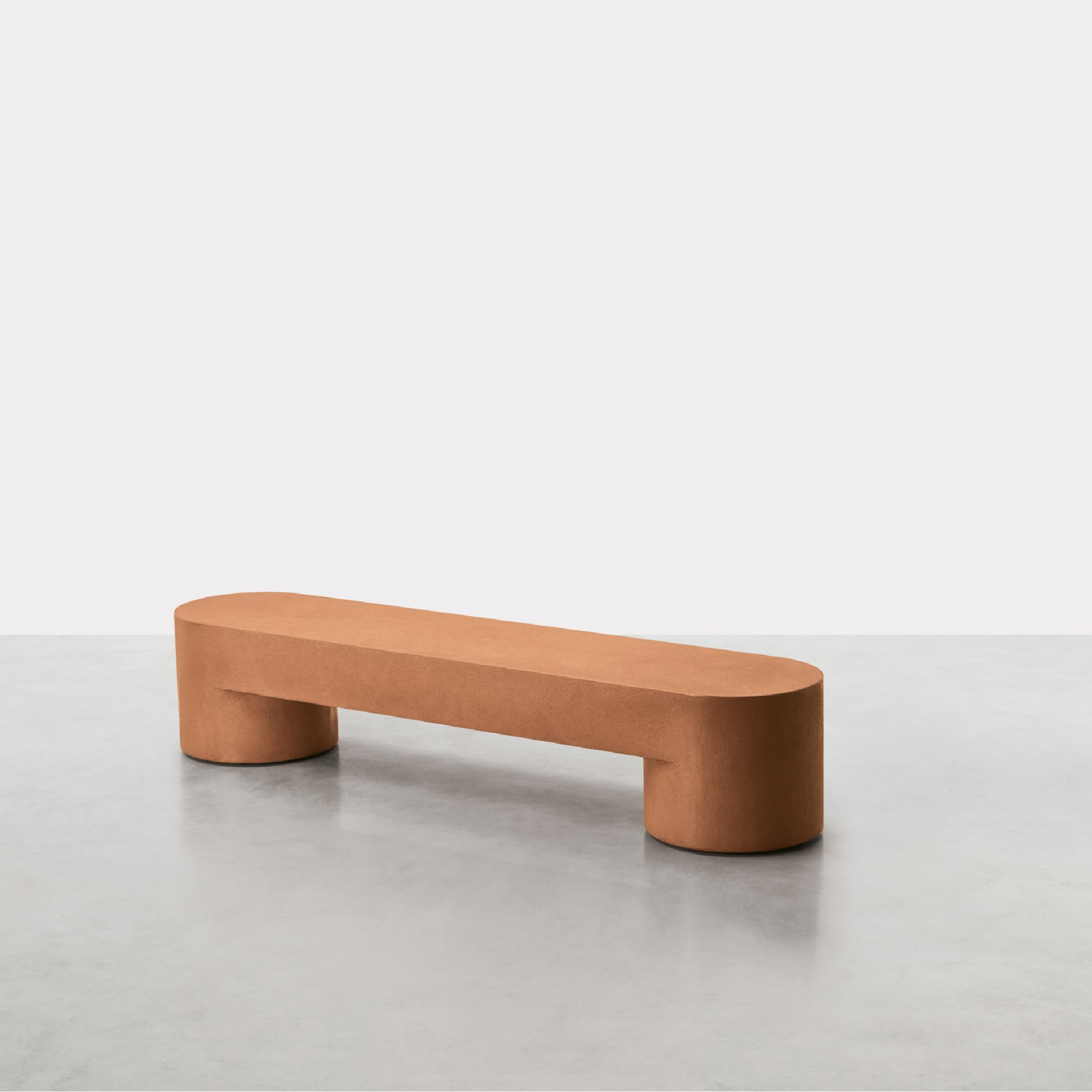 Monolithic Low Bench | Somaschini Lazy-O | Italianfurniture.com
