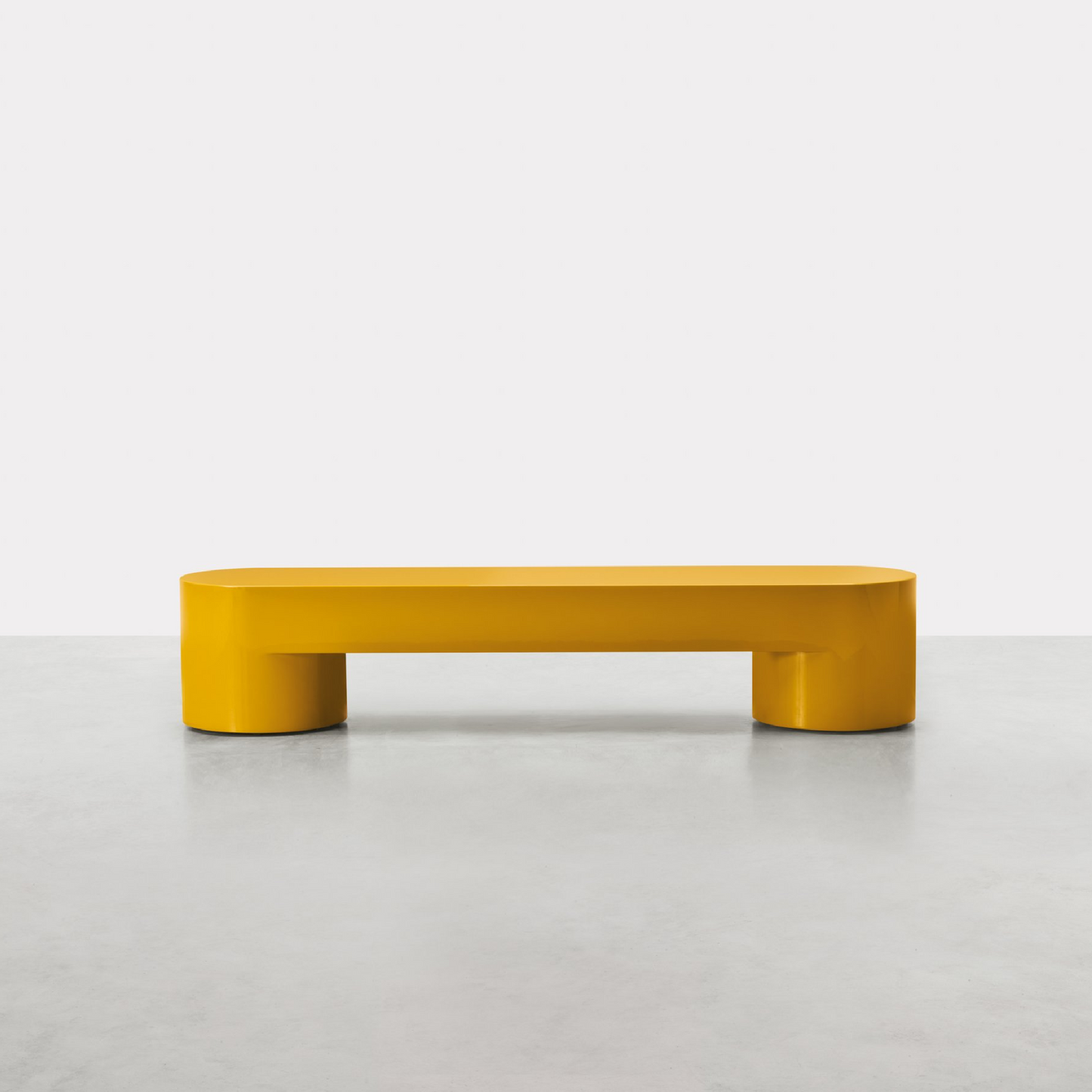 Monolithic Low Bench | Somaschini Lazy-O | Italianfurniture.com
