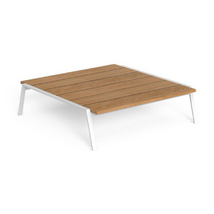 Iroko Wood Outdoor Coffee Table | Talenti Cottage | Italianfurniture.com