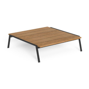 Iroko Wood Outdoor Coffee Table | Talenti Cottage | Italianfurniture.com