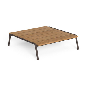 Iroko Wood Outdoor Coffee Table | Talenti Cottage | Italianfurniture.com