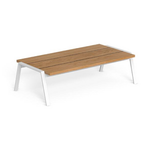 Iroko Wood Outdoor Coffee Table | Talenti Cottage | Italianfurniture.com