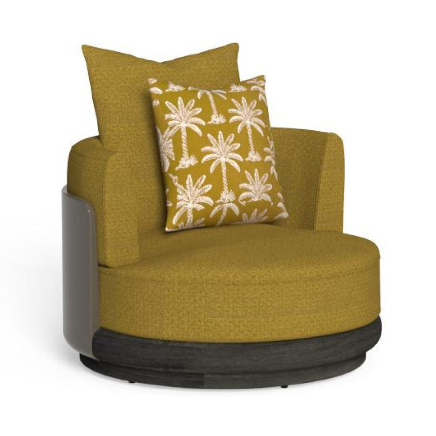 Swivel Outdoor Armchair | Talenti Itaca | Italianfurniture.com