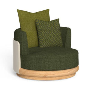 Swivel Outdoor Armchair | Talenti Itaca | Italianfurniture.com