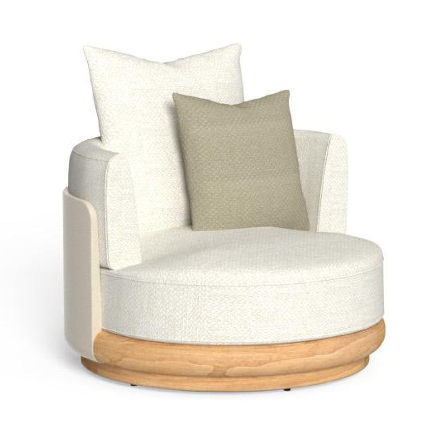 Swivel Outdoor Armchair | Talenti Itaca | Italianfurniture.com
