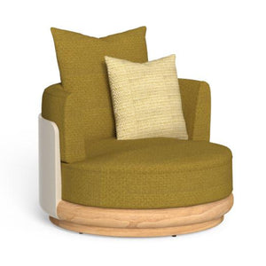 Swivel Outdoor Armchair | Talenti Itaca | Italianfurniture.com