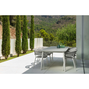 Aluminum Extendible Outdoor Dining Table | Talenti Moon | Italianfurniture.com