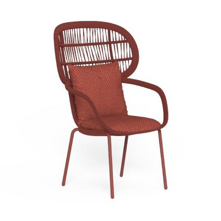 Outdoor Highback Dining Armchair | Talenti Panama | Italianfurniture.com