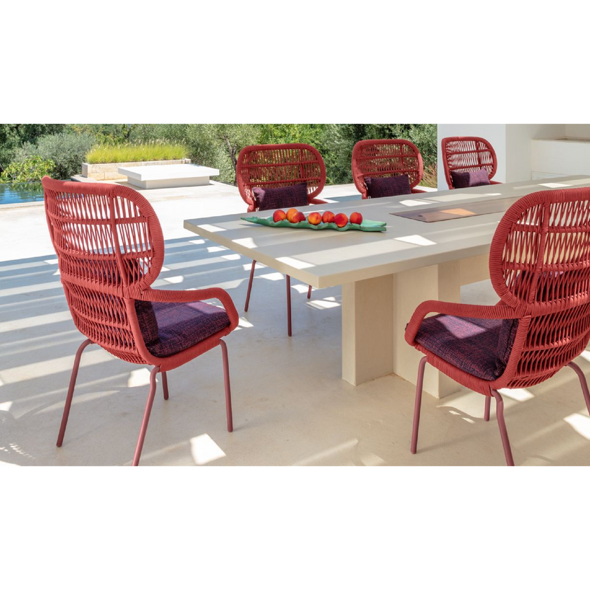 Outdoor Highback Dining Armchair | Talenti Panama | Italianfurniture.com